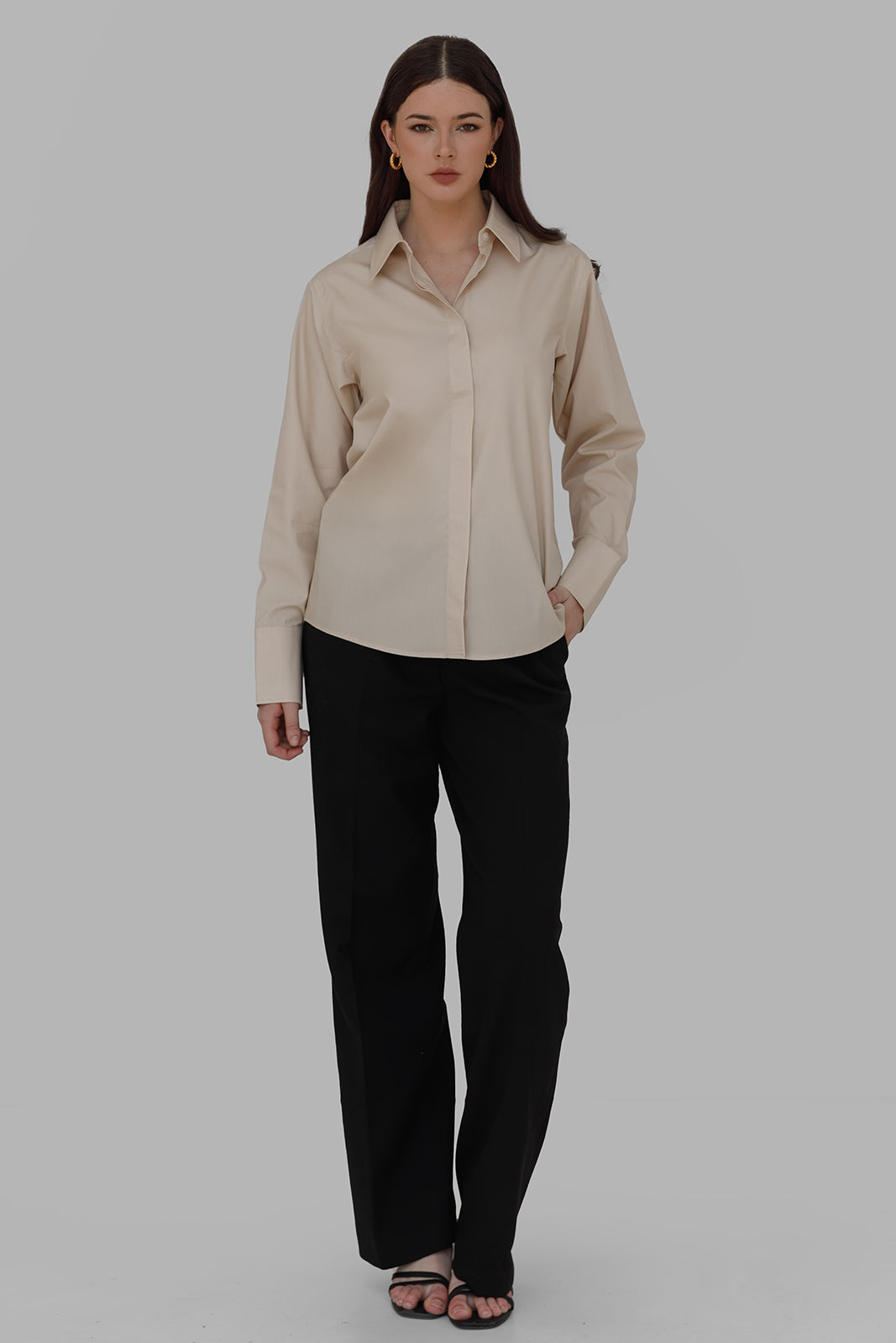 The SARTORÉE Classic Shirt - Beige