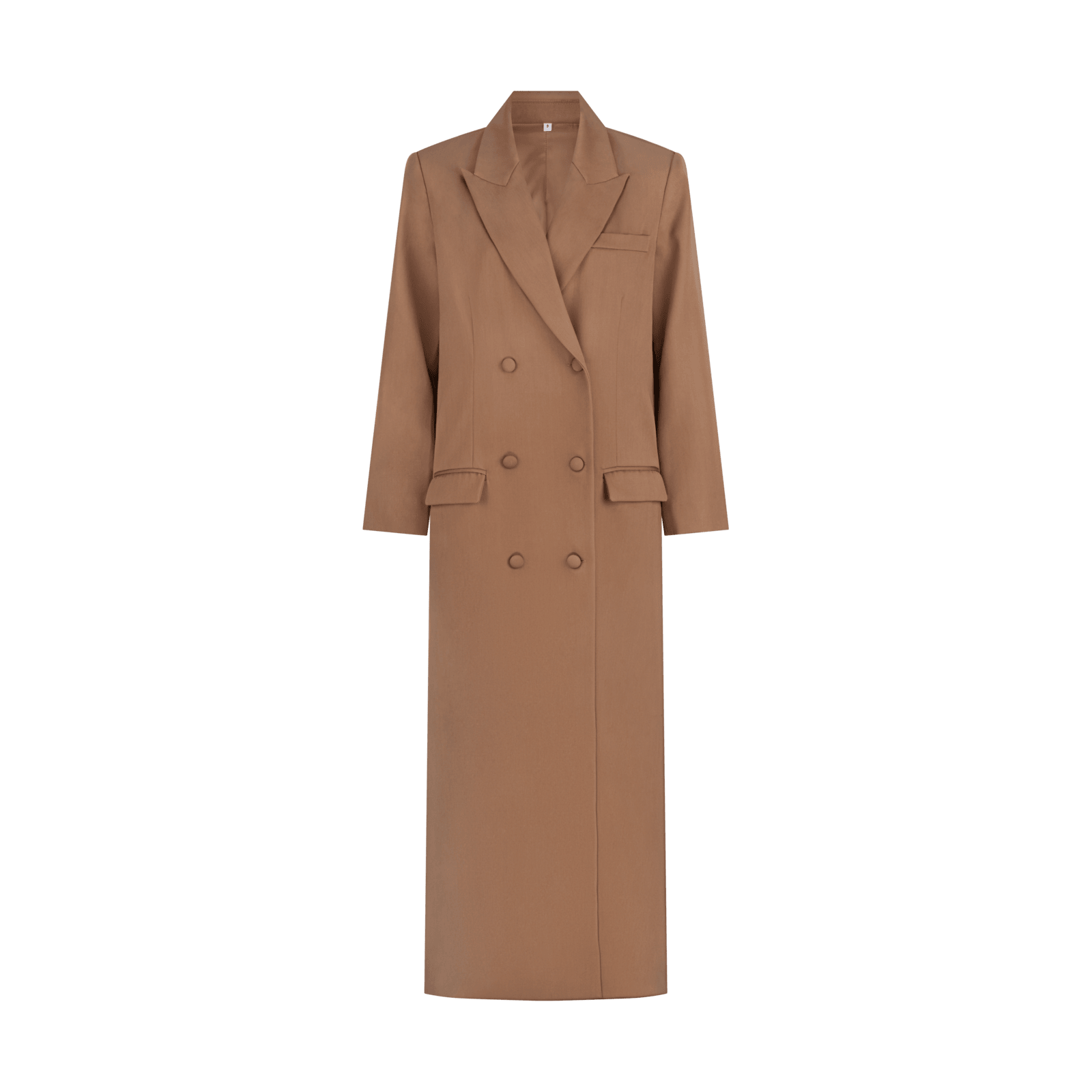 The Amelia Long Coat Camel