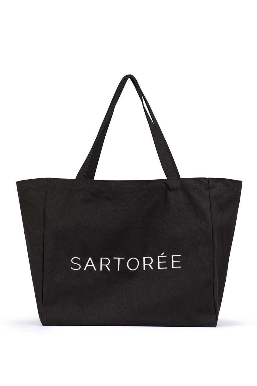 The Sunday Canvas Tote - Black