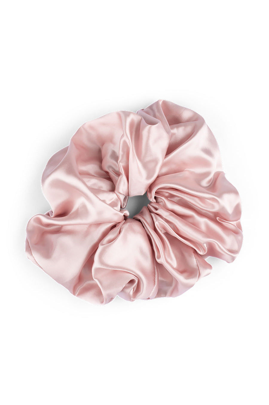The SARTORÉE Silk Super Scrunchies - Rose Clair
