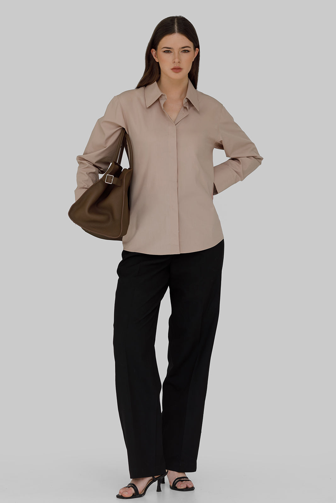 The SARTORÉE Classic Shirt Taupe