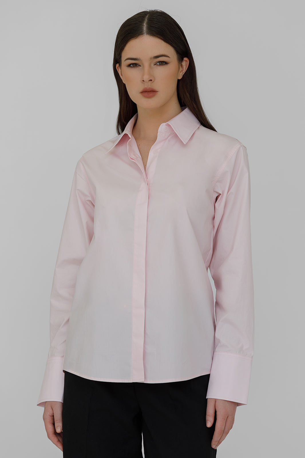 The SARTORÉE Classic Shirt Rose Clair