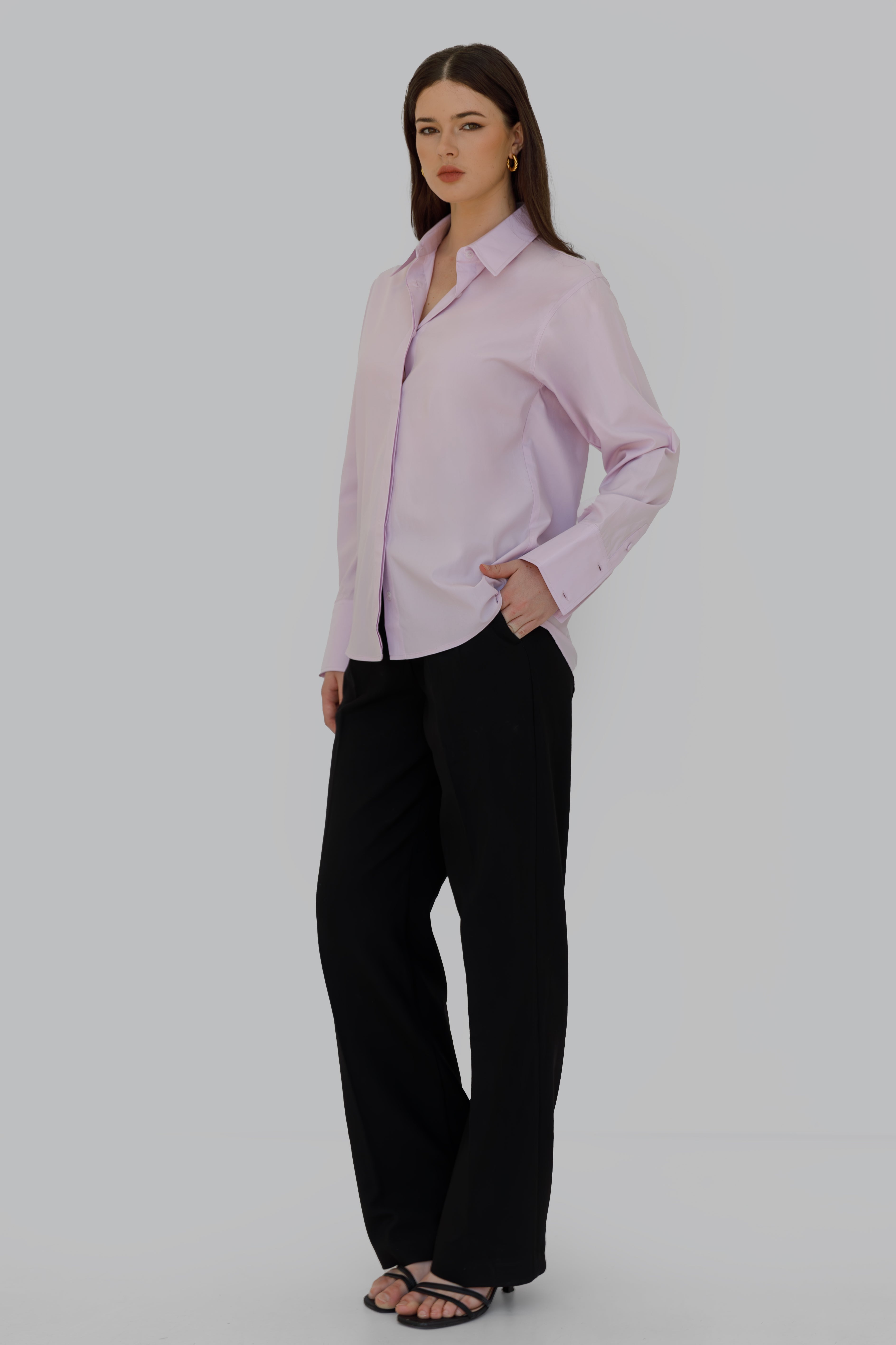 The SARTORÉE Classic Shirt Lilac