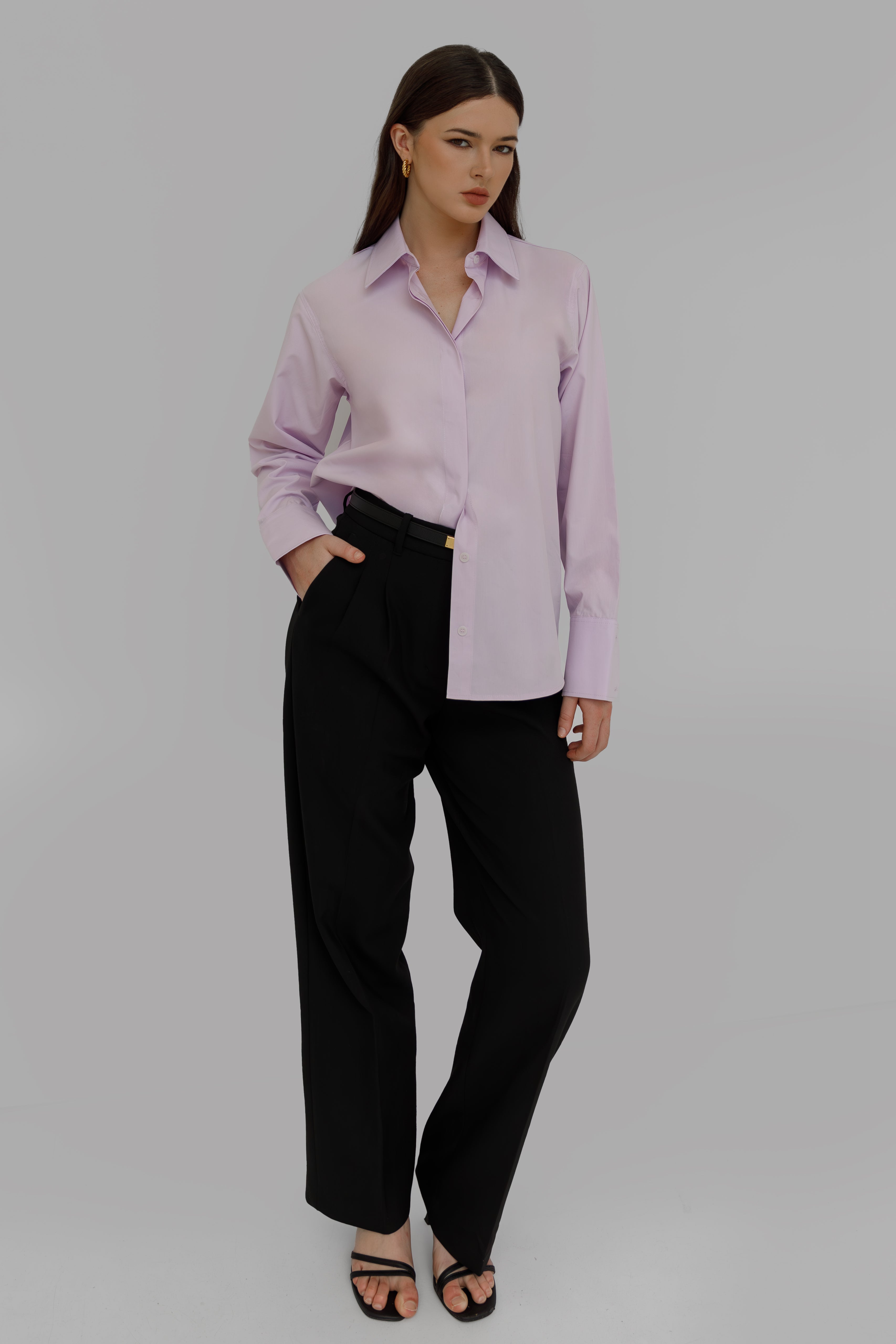 The SARTORÉE Classic Shirt Lilac