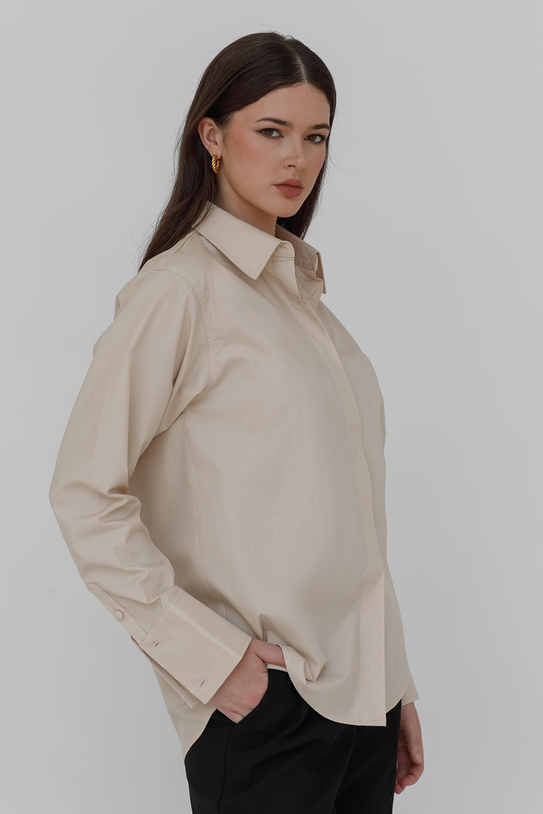 The SARTORÉE Classic Shirt Beige